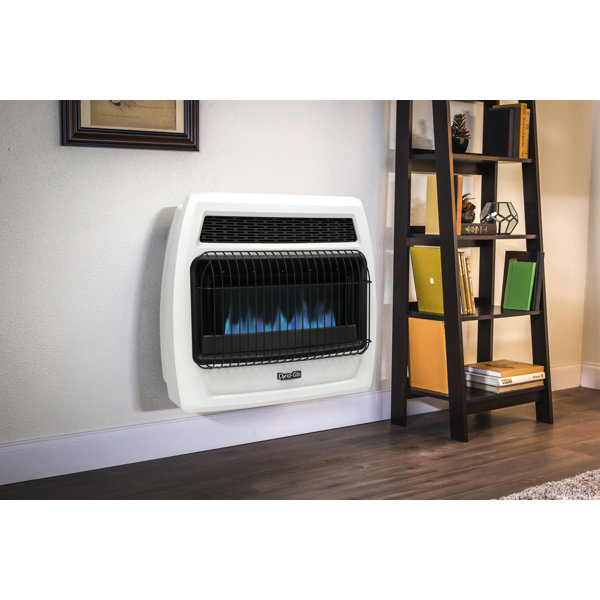 DynaGlo 18 Watt Wall Mounted Space Heater with Adjustable Thermostat